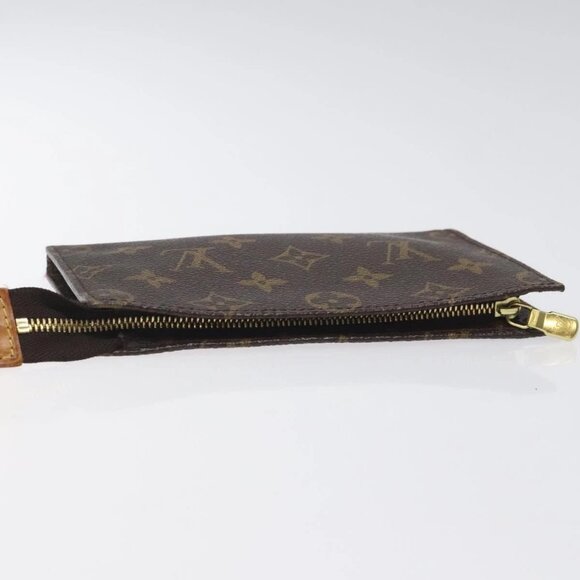 LOUIS VUITTON Monogram Bucket PM Accessory Pouch LV Auth 131680 - Picture 5 of 16